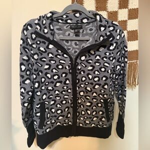 Rachel Zoe Leopard Teddy Jacket